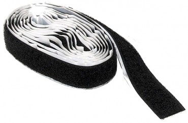 selbstklebendes Klettband - Flauschband, 16mm Breit 25 Meter Rolle